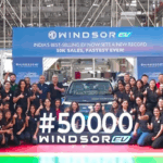 MG Windsor Sets New Benchmark: Fastest EV to Reach 50,000 Sales in India